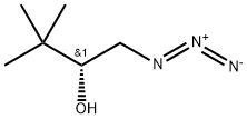 2-Butanol, 1-azido-3,3-dimethyl-, (2R)- Struktur