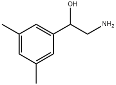 Benzenemethanol, α-(aminomethyl)-3,5-dimethyl- Struktur