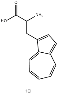 2-amino-3-(azulen-1-yl)propanoicacid hydrochloride Struktur