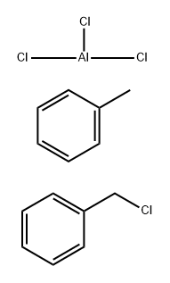 Benzene, (chloromethyl)-, reaction products with toluene, C20-23 fraction Struktur