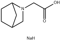 2-Azabicyclo[2.2.1]heptane-2-acetic acid, sodiuM salt (1:1) Struktur