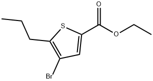 Ethyl 4-bromo-5-propyl-2-thiophenecarboxylate