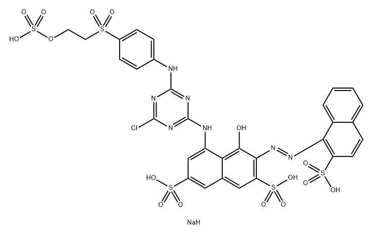 Reactive Red 250 Struktur