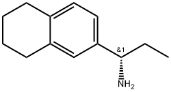 (S)-1-(5,6,7,8-tetrahydronaphthalen-2-yl)propan-1-amine Struktur