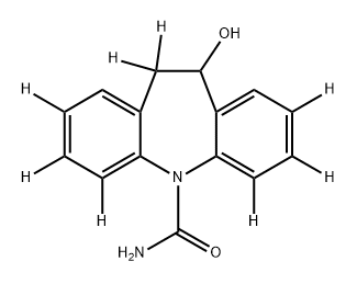 [2H8]-Licarbazepine Struktur