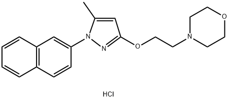 S1RA (hydrochloride) Struktur