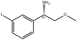 (1S)-1-(3-iodophenyl)-2-methoxyethanamine Struktur