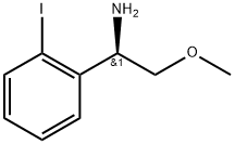 1-(2-iodophenyl)-2-methoxyethanamine Struktur