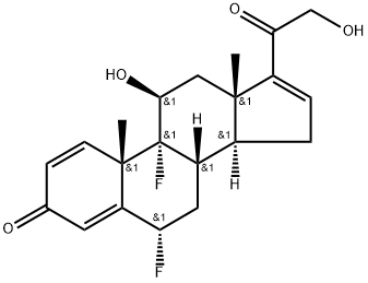 Difluprednate Impurity 11 Struktur