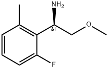 (R)-1-(2-fluoro-6-methylphenyl)-2-methoxyethanamine Struktur