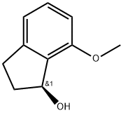 (S)-7-methoxy-2,3-dihydro-1H-inden-1-ol Struktur