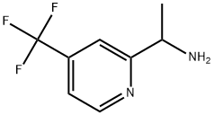 2-Pyridinemethanamine, α-methyl-4-(trifluoromethyl)- Struktur