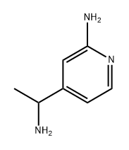 4-Pyridinemethanamine, 2-amino-α-methyl- Struktur