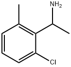 Benzenemethanamine, 2-chloro-α,6-dimethyl- Struktur