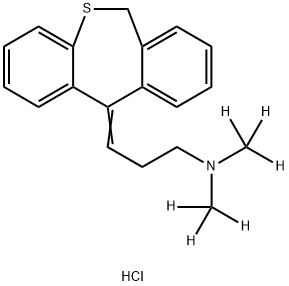 Dothiepin-d6 HCl (N,N-dimethyl-d6) (cis/trans mixture) Struktur