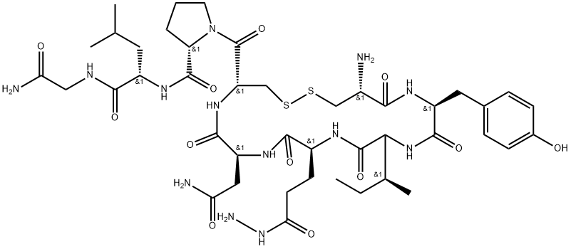 oxytocin, Glu(NHNH2)(4)- Struktur