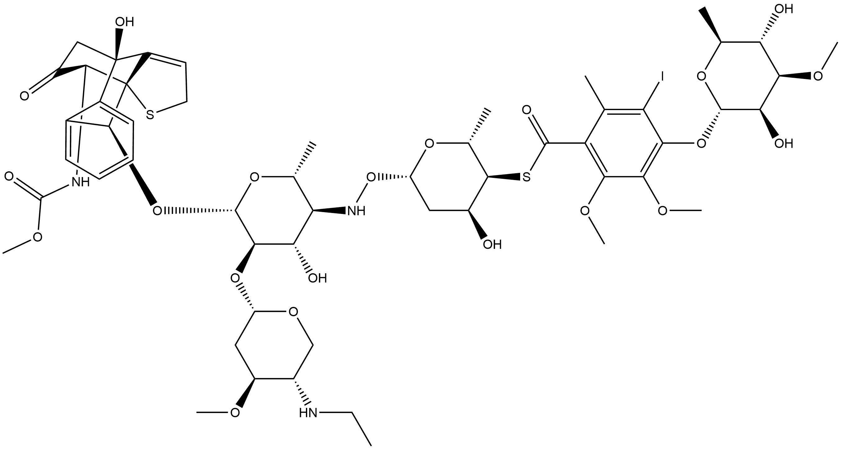 calicheamicin epsilon Struktur