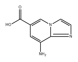 8-aminoimidazo[1,2-a]pyridine-6-carboxylic acid Struktur