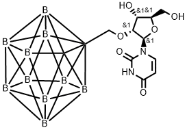 2'-O-(carboran-1-ylmethyl)uridine Struktur