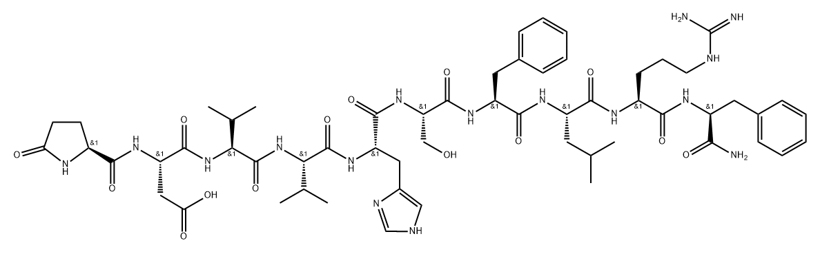 FLRLamide, Manduca Struktur