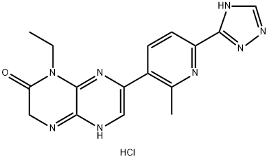 CC-115 (hydrochloride) Struktur