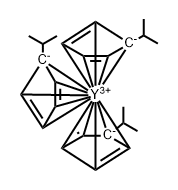 Tris(isopropylcyclopentadienyl) 結(jié)構(gòu)式