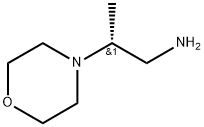 4-Morpholineethanamine, β-methyl-, (βR)- Struktur