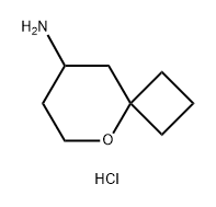 5-oxaspiro[3.5]nonan-8-amine hydrochloride(WXC08738S1) Struktur