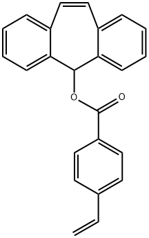 5H-Dibenzo[a,d]cyclohepten-5-yl 4-ethenylbenzoate Struktur