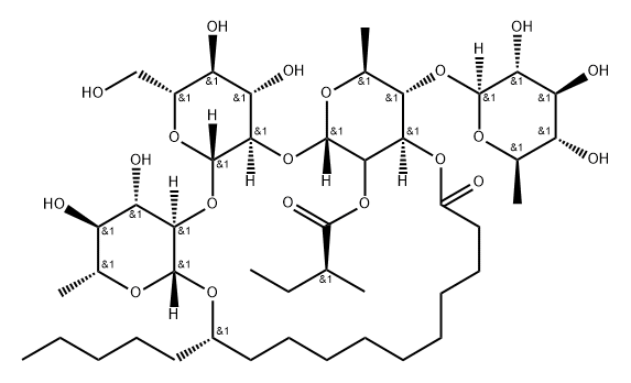 scammonin II Struktur