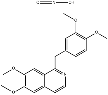 Papaverine nitrite Struktur