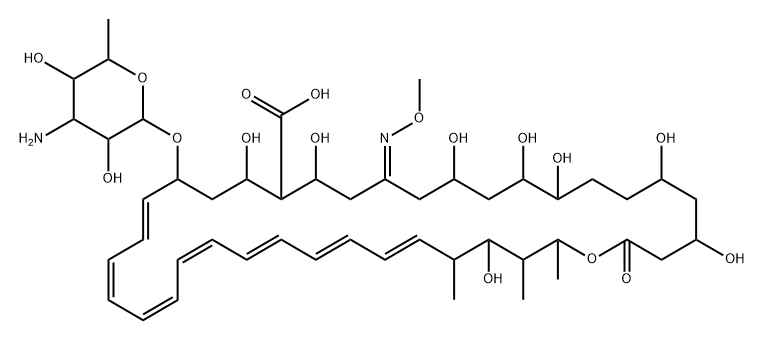 amphotericin B O-methyloxime Struktur