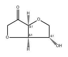 L-Sorbose, 1,4:3,6-dianhydro- Struktur