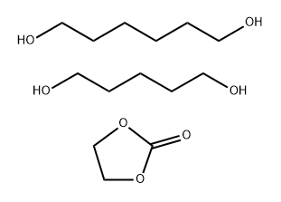 1,3-Dioxolan-2-one polymer with 1,6-hexanediol and 1,5-pentanediol Struktur