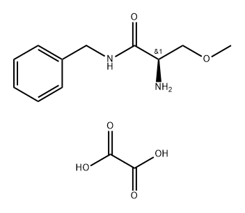 Lacosamide Related Compound D (30 mg) (2-Amino-N-benzyl-3-methoxypropanamide oxalate) Struktur