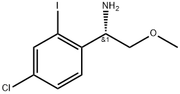 1-(4-chloro-2-iodophenyl)-2-methoxyethanamine Struktur