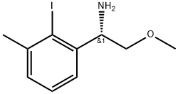 (1S)-1-(2-iodo-3-methylphenyl)-2-methoxyethanamine Struktur