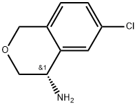 (S)-6-chloroisochroman-4-amine Struktur