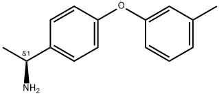 (S)-1-(4-(m-tolyloxy)phenyl)ethan-1-amine Struktur