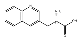 3-Quinolinepropanoicacid,-alpha--amino-,(S)-(9CI) Struktur