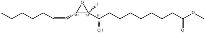 Oxiranenonanoic acid, 3-(1Z)-1-heptenyl-θ-hydroxy-, methyl ester, (θS,2S,3S)- (9CI) Struktur