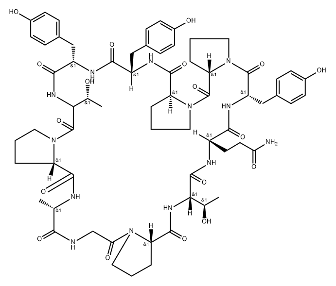 cycloleonurinin Struktur