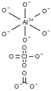 Aluminate (Al(OH)63-), (OC-6-11)-, magnesium carbonate perchlorate (5:10:1:3) Struktur