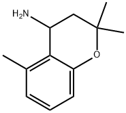 2,2,5-trimethylchroman-4-amine Struktur