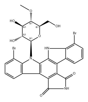 bromorebeccamycin Struktur