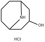 9-azabicyclo[3.3.1]nonan-3-ol hydrochloride Struktur