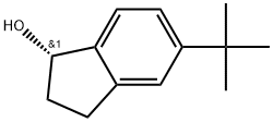 (S)-5-(tert-butyl)-2,3-dihydro-1H-inden-1-ol Struktur