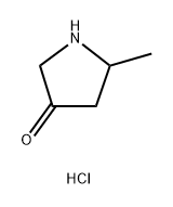 3-Pyrrolidinone,5-methyl-,hydrochloride(1:1) Struktur