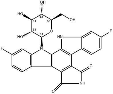 fluoroindolocarbazole B Struktur