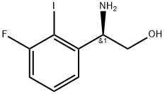 (R)-2-amino-2-(3-fluoro-2-iodophenyl)ethanol Struktur